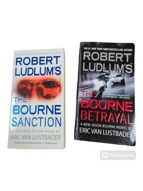 Robert Ludlum Paperback Set: Bourne Sanction & Bourne Betrayal